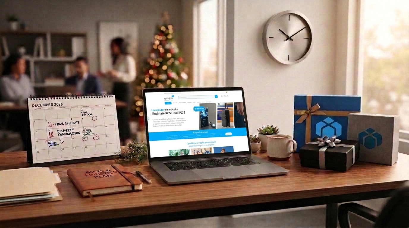 Cuándo pedir los regalos de Navidad de empresa para llegar a tiempo
