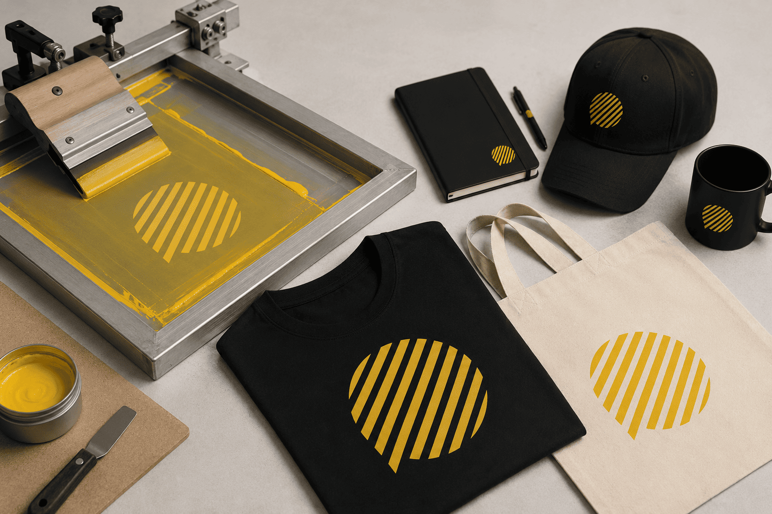 Serigrafía: qué es, cómo funciona y cuándo elegirla para tu merchandising corporativo