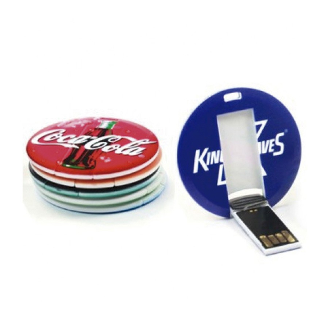 Memoria USB Tarjeta redonda