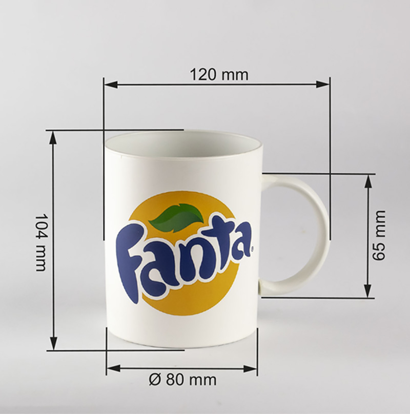 Taza Mug en PP