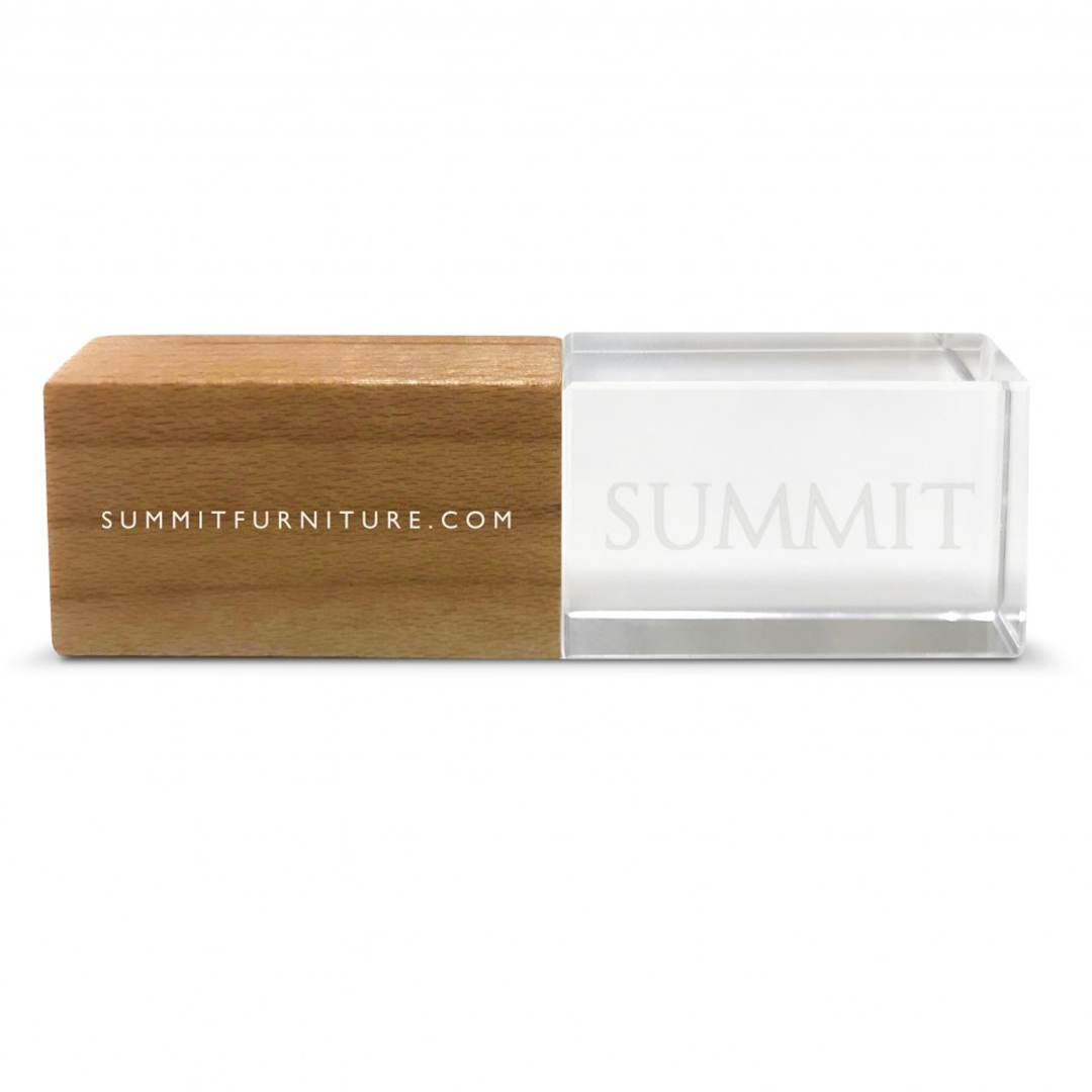 Memoria USB Cristal