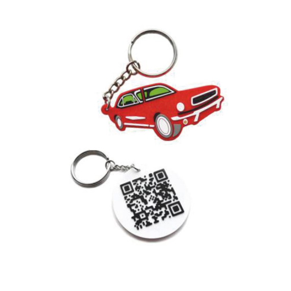 Soft PVC keychain