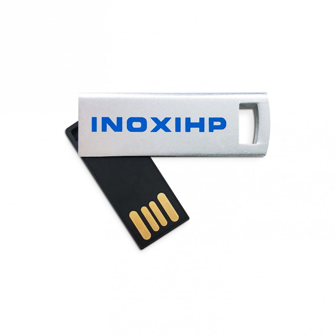 Usb Metálica Abatible