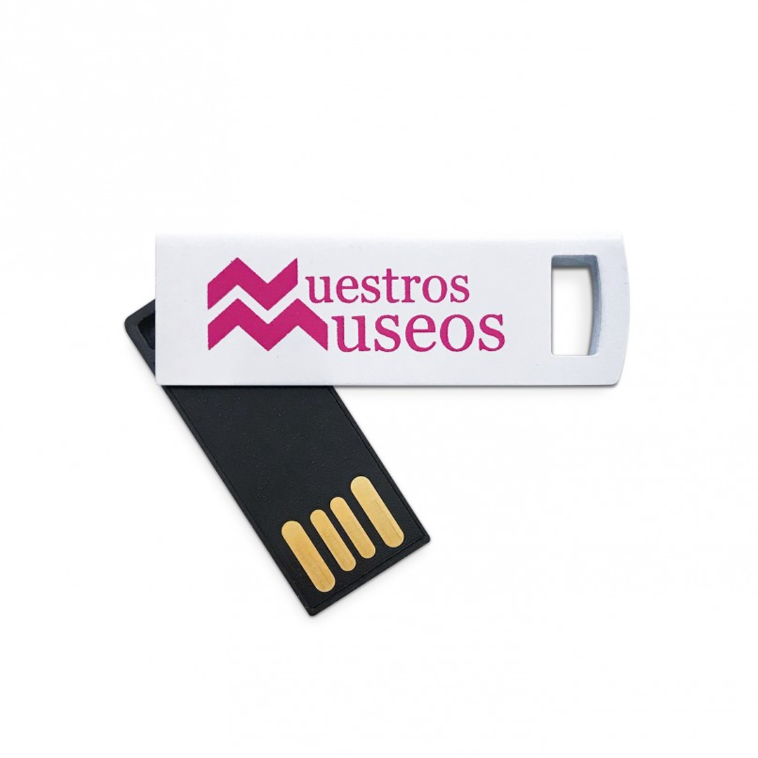 Usb Metálica Abatible