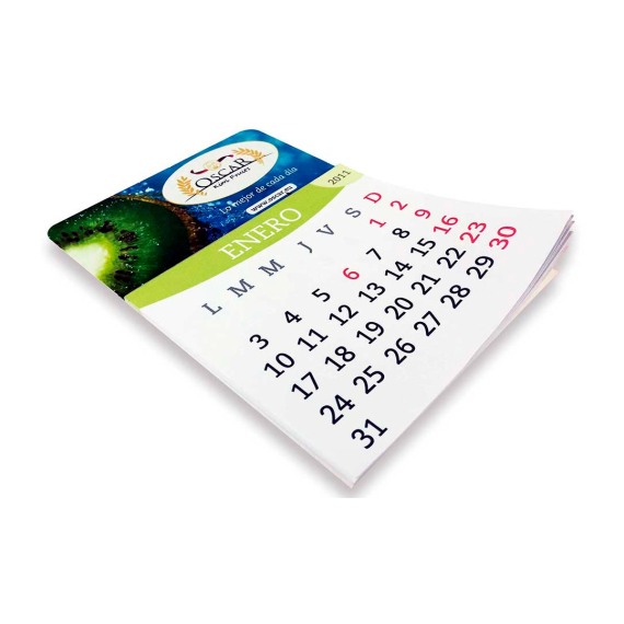 Calendario imantado