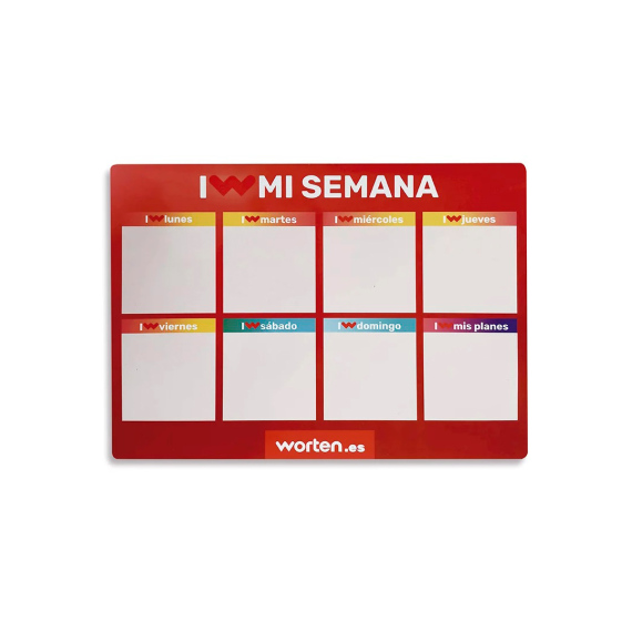 Calendario planning imantado