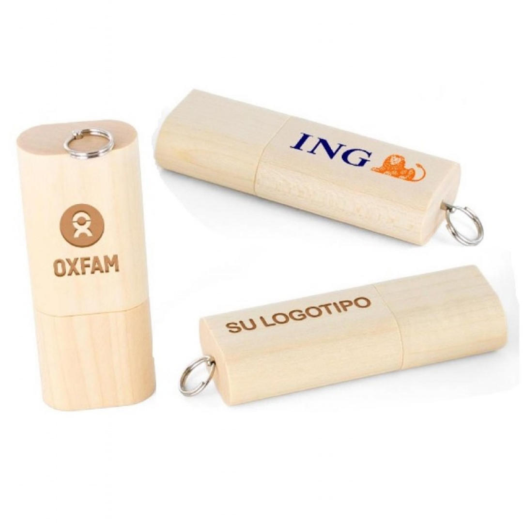 Memoria USB Madera