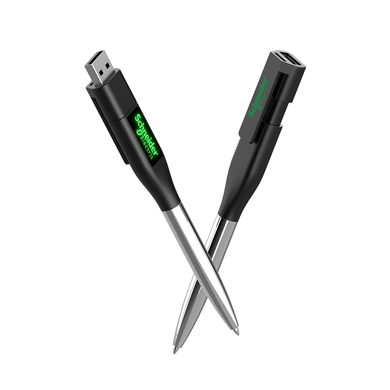 Bolígrafo USB con Luz Led