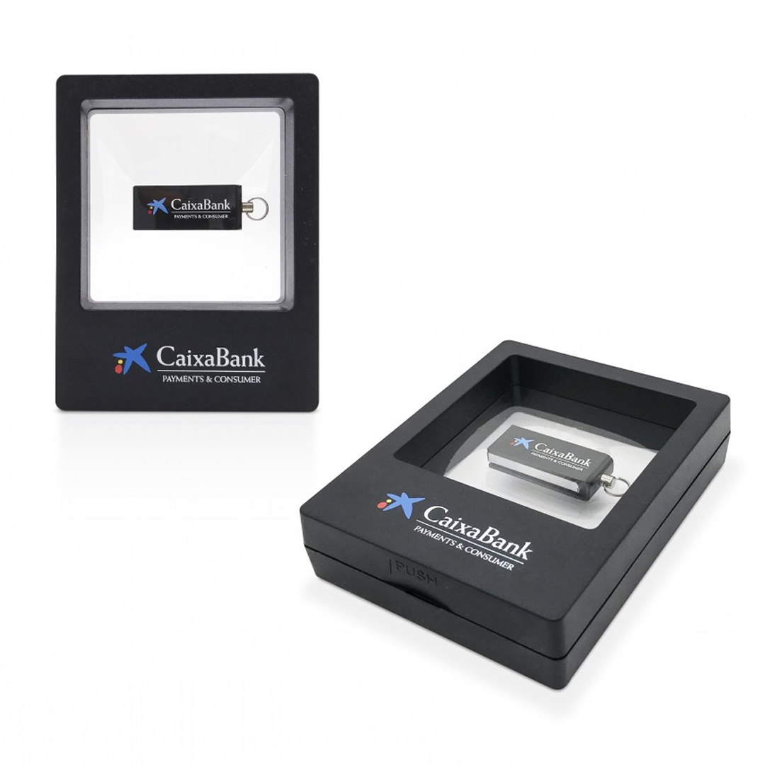 Caja Marco de Presentación para memorias USB