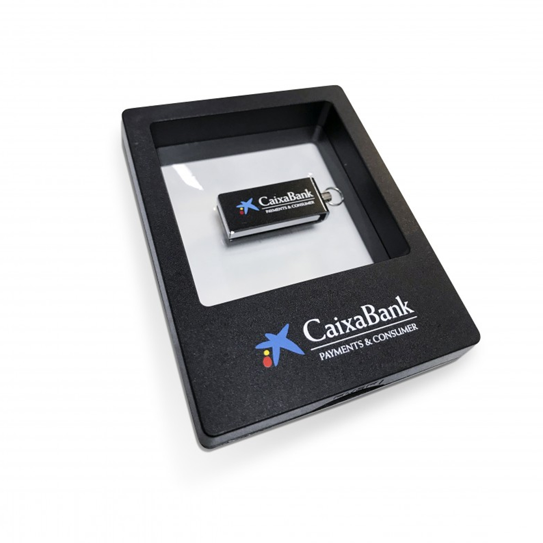 Caja Marco de Presentación para memorias USB