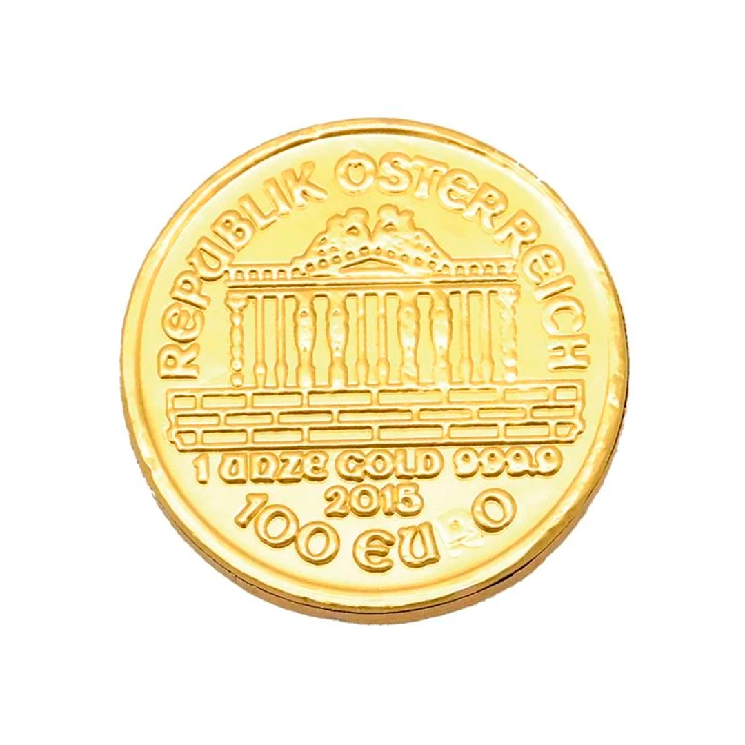 Monedas de chocolate