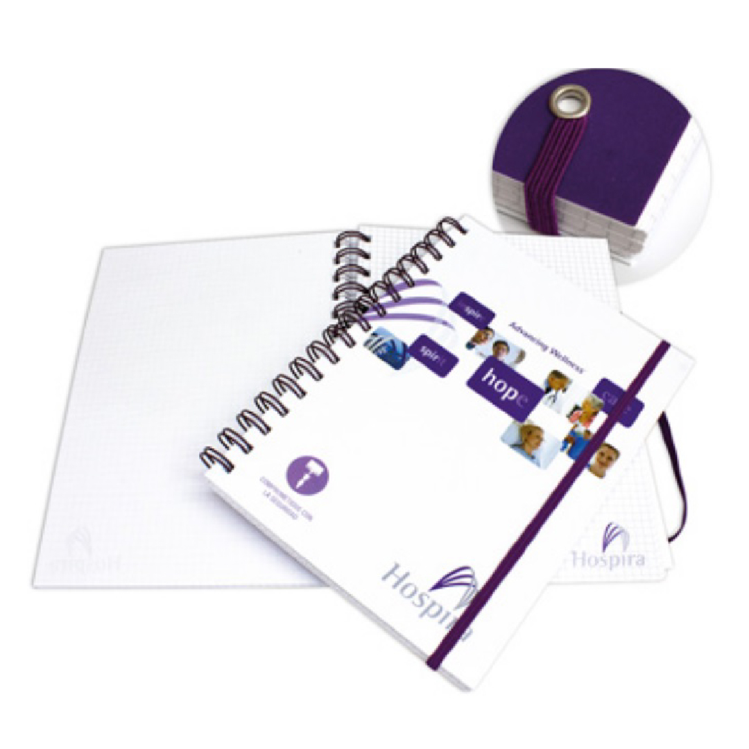 Libreta personalizada wire-o
