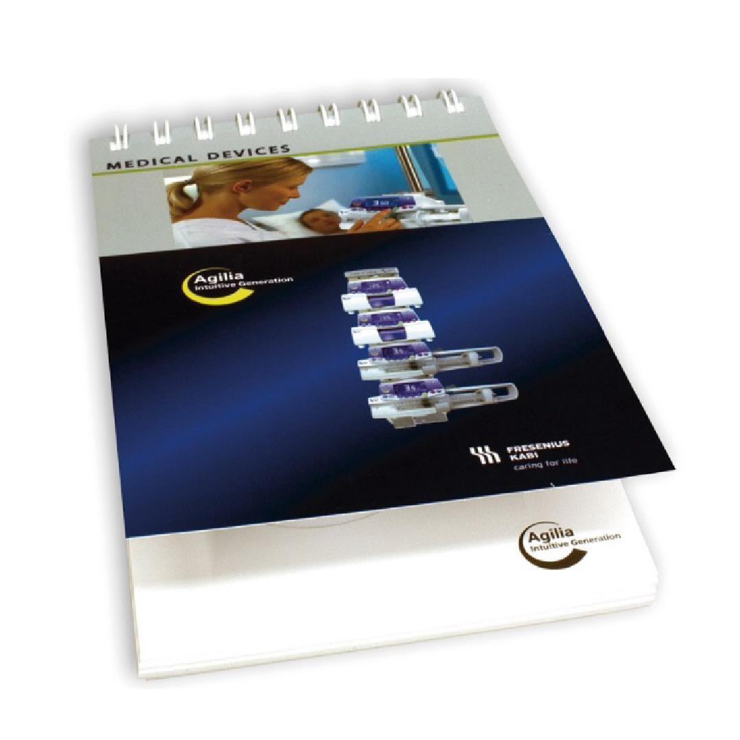 Libreta personalizada wire-o