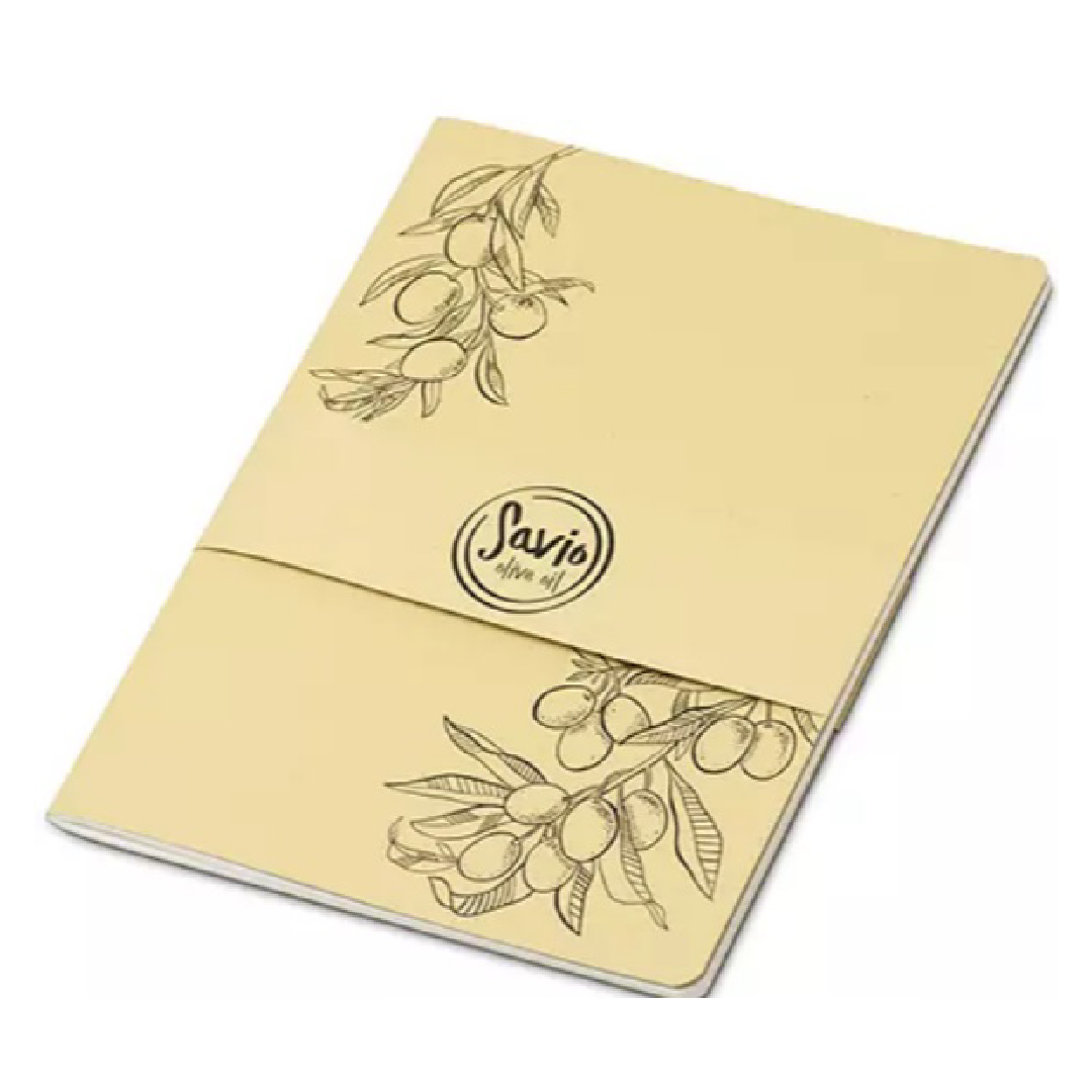 Cuaderno personalizado cosido