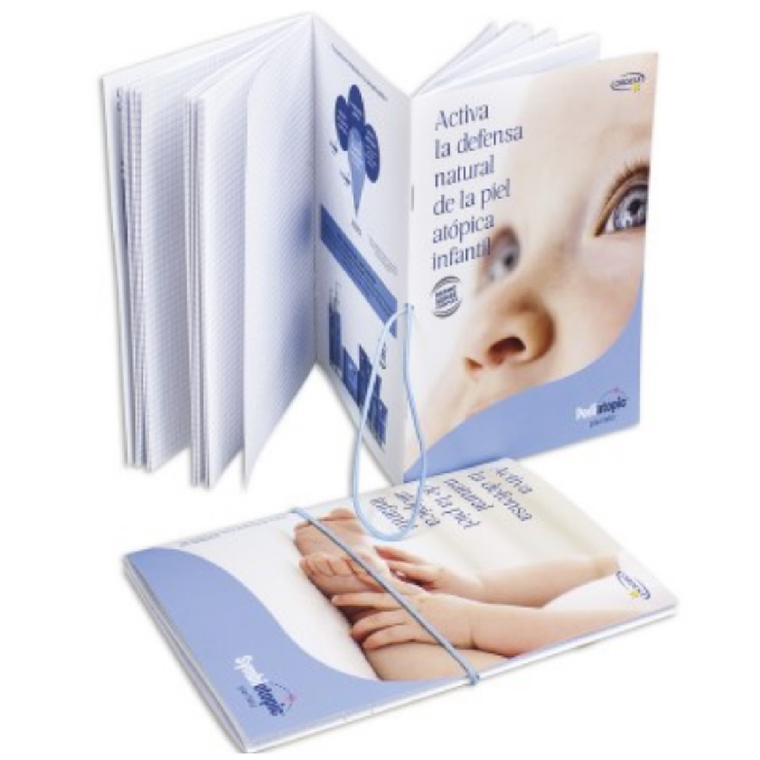 Cuaderno personalizado grapado