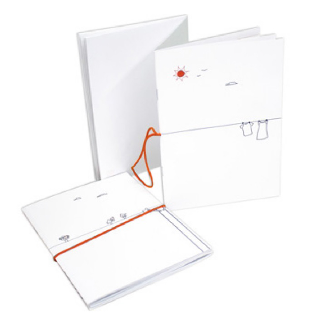 Cuaderno personalizado grapado