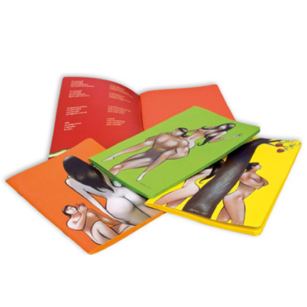 Cuaderno personalizado grapado