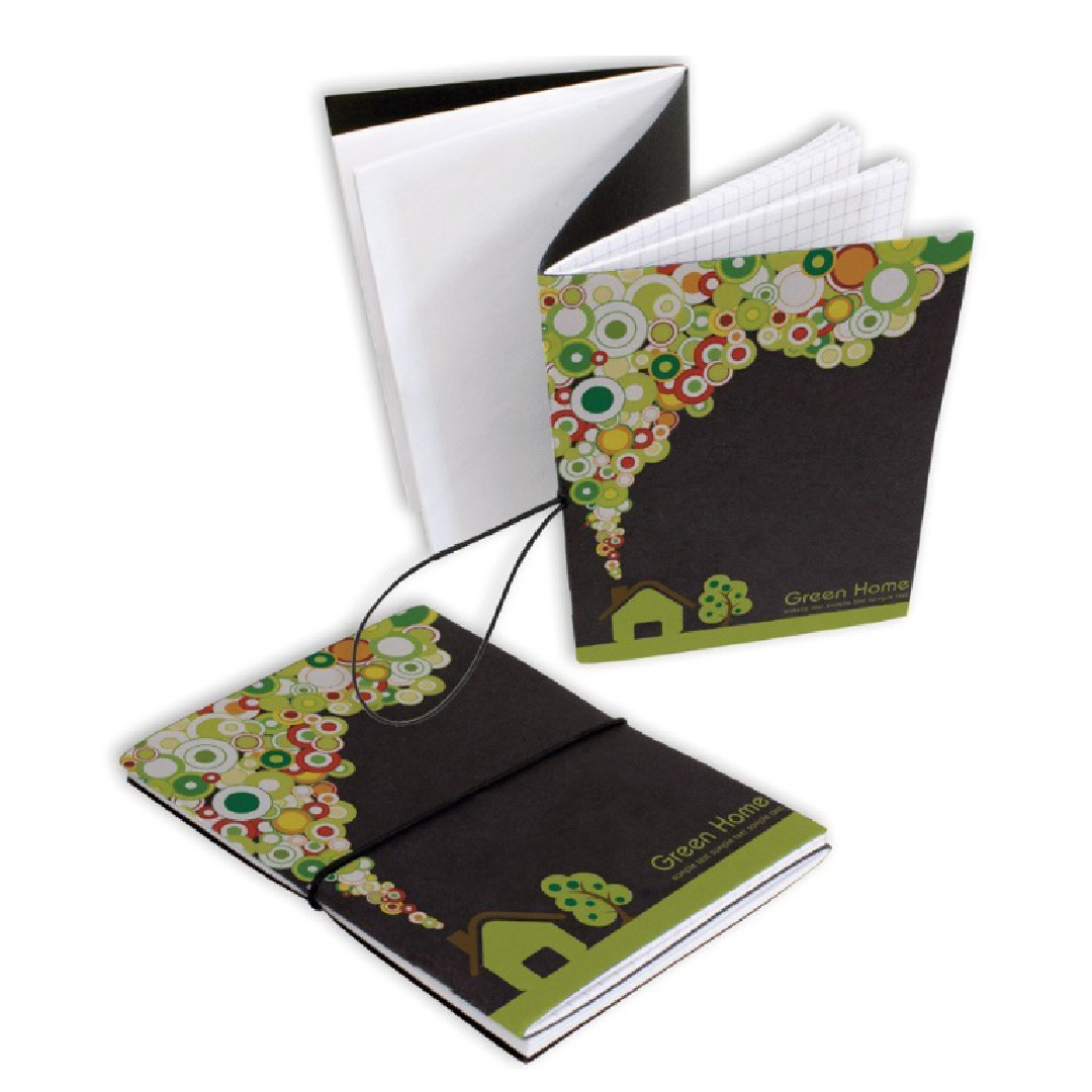 Cuaderno personalizado grapado