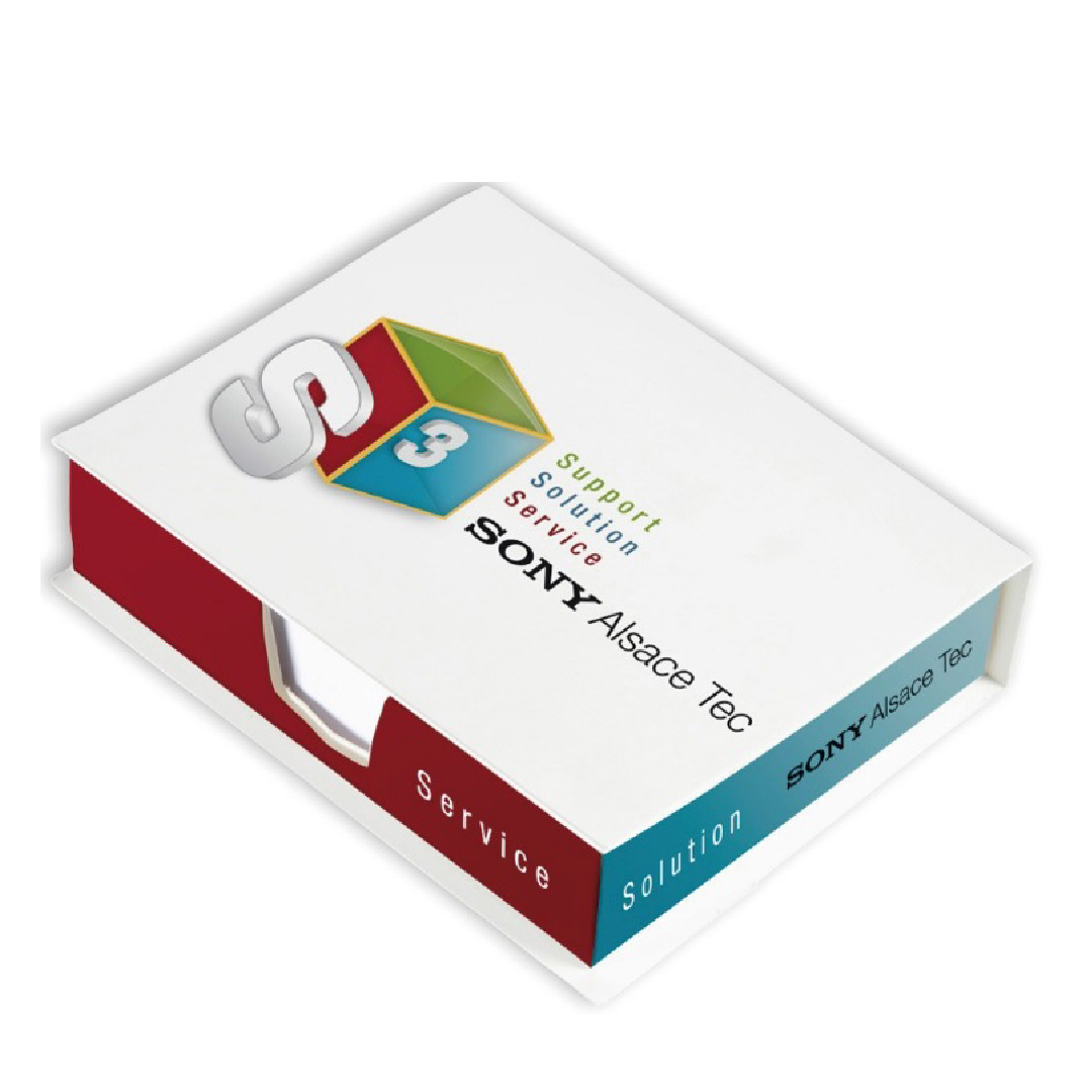 Contenedor hojas sueltas personalizable 