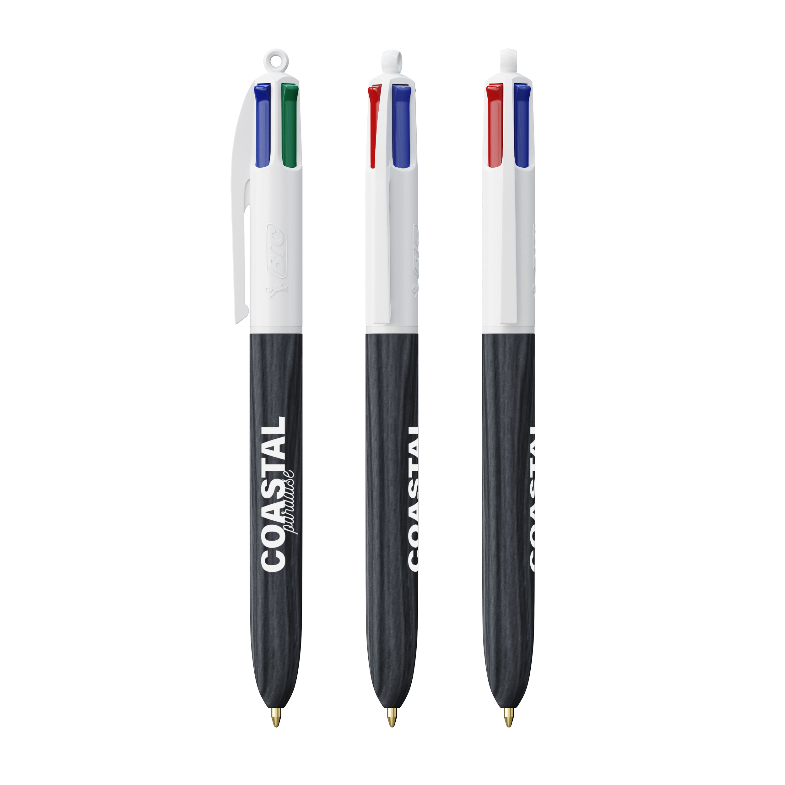Bolígrafo BIC® 4 Colours Wood Style