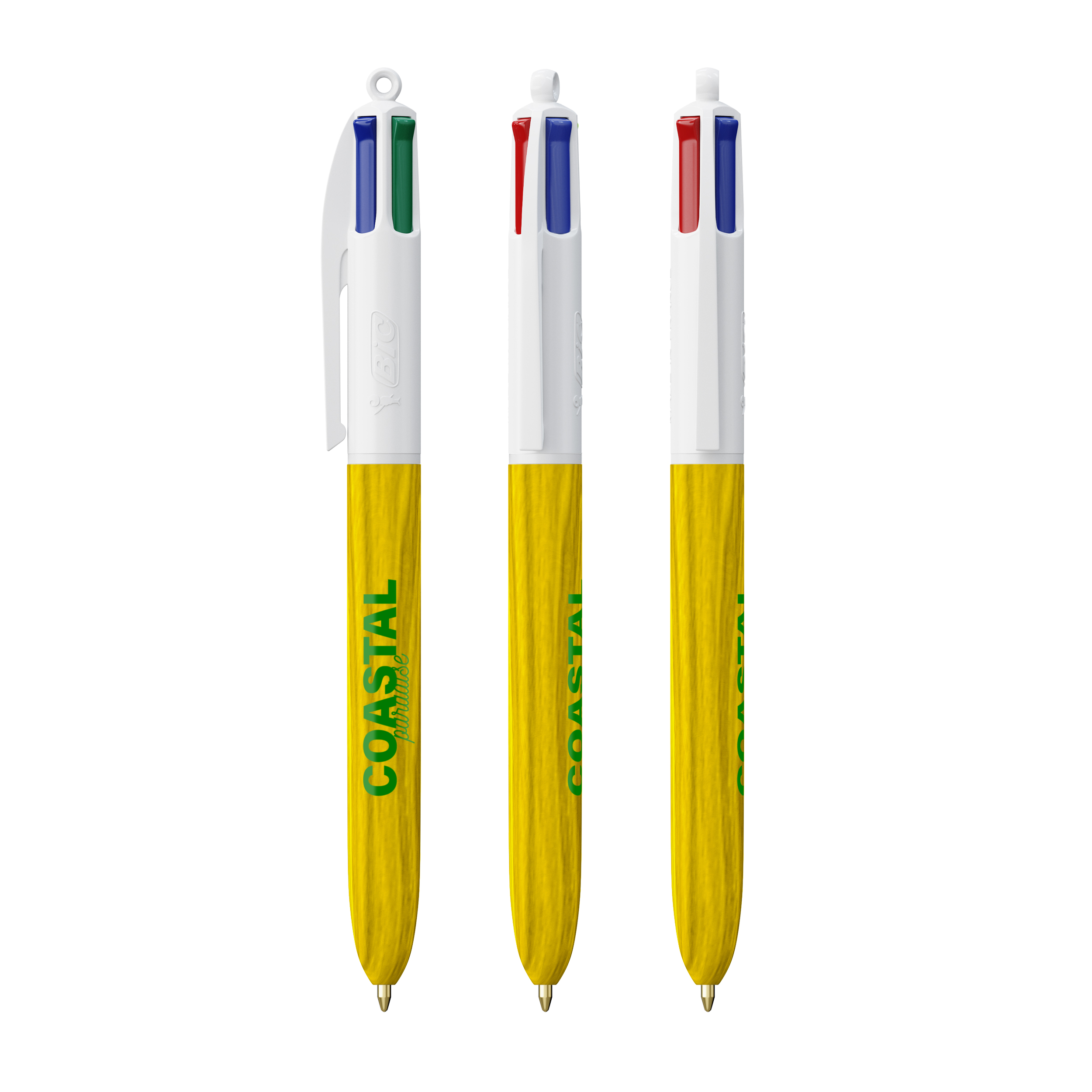 Bolígrafo BIC® 4 Colours Wood Style