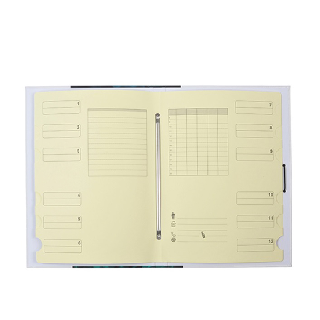 Carpeta gomas cartón forrado personalizada