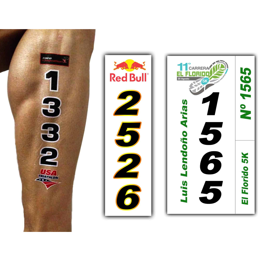 Tattoos temporales en color