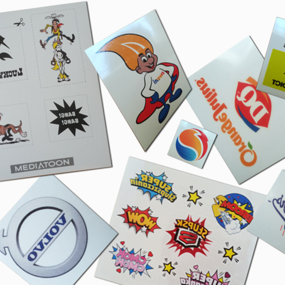 Tattoos temporales en color