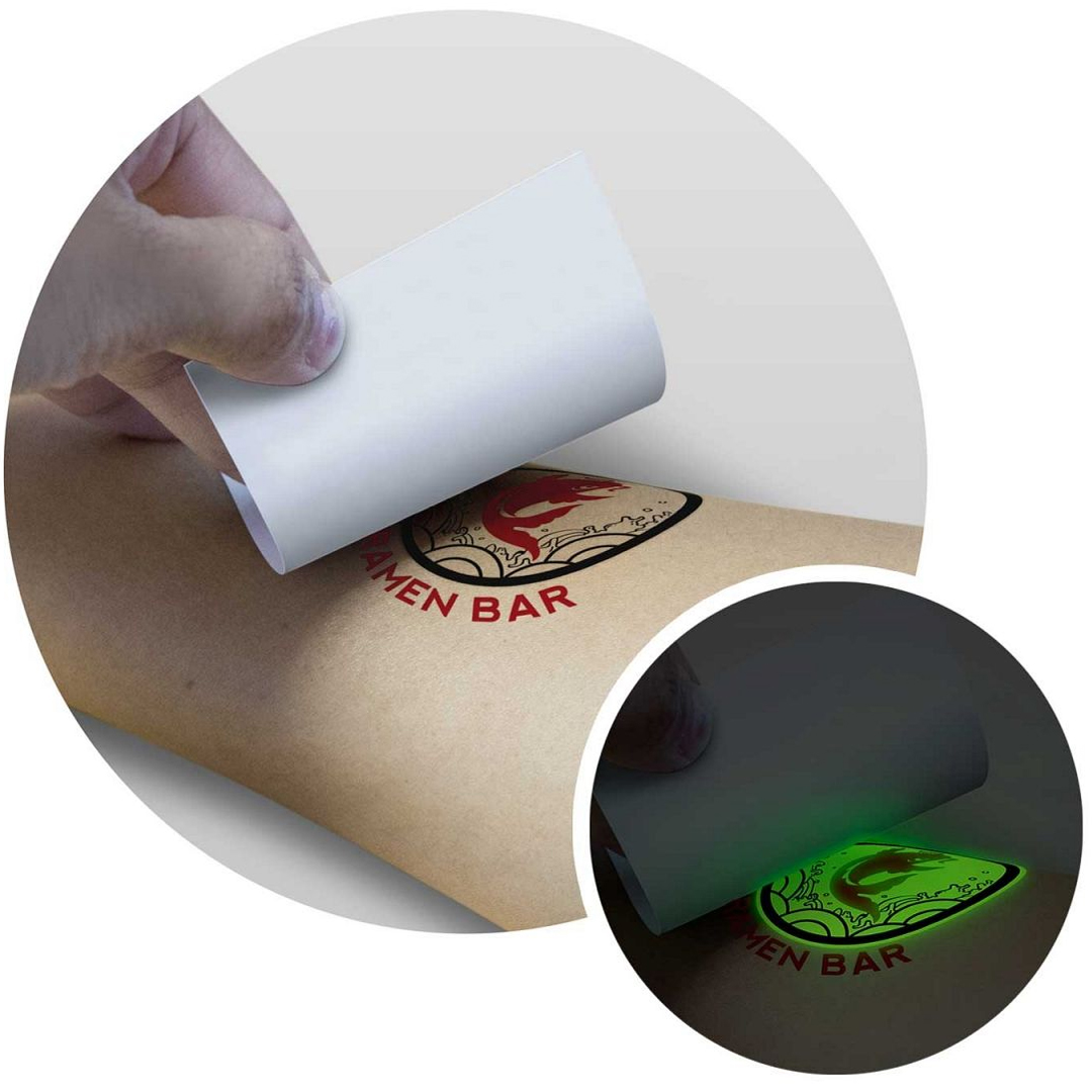 Tattoos luminiscentes