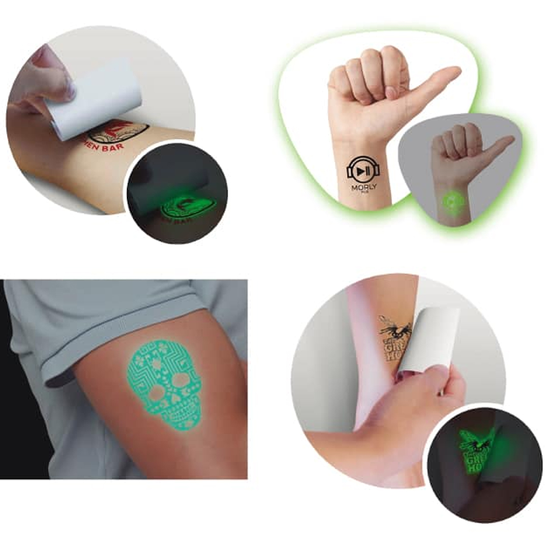 Tattoos luminiscentes