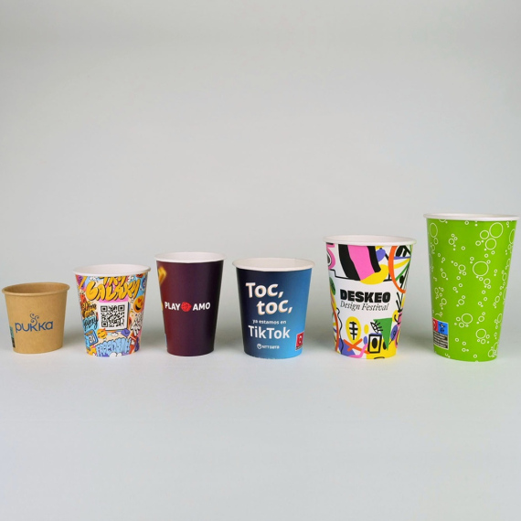 Classic cardboard cup with PE interior