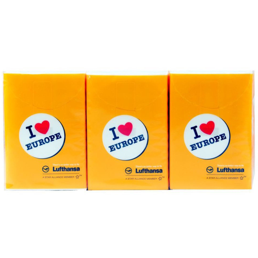 Paquetes de pañuelos de bolsillos personalizados