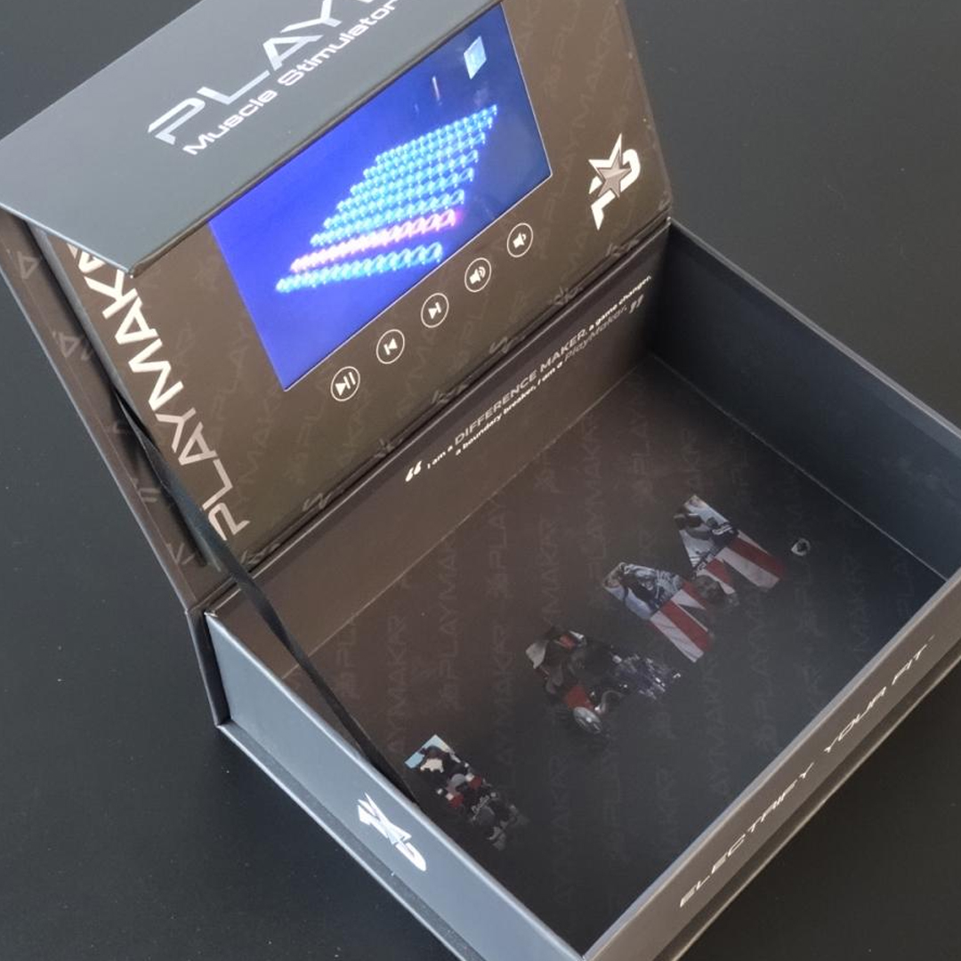 LCD box with EVA foam filling