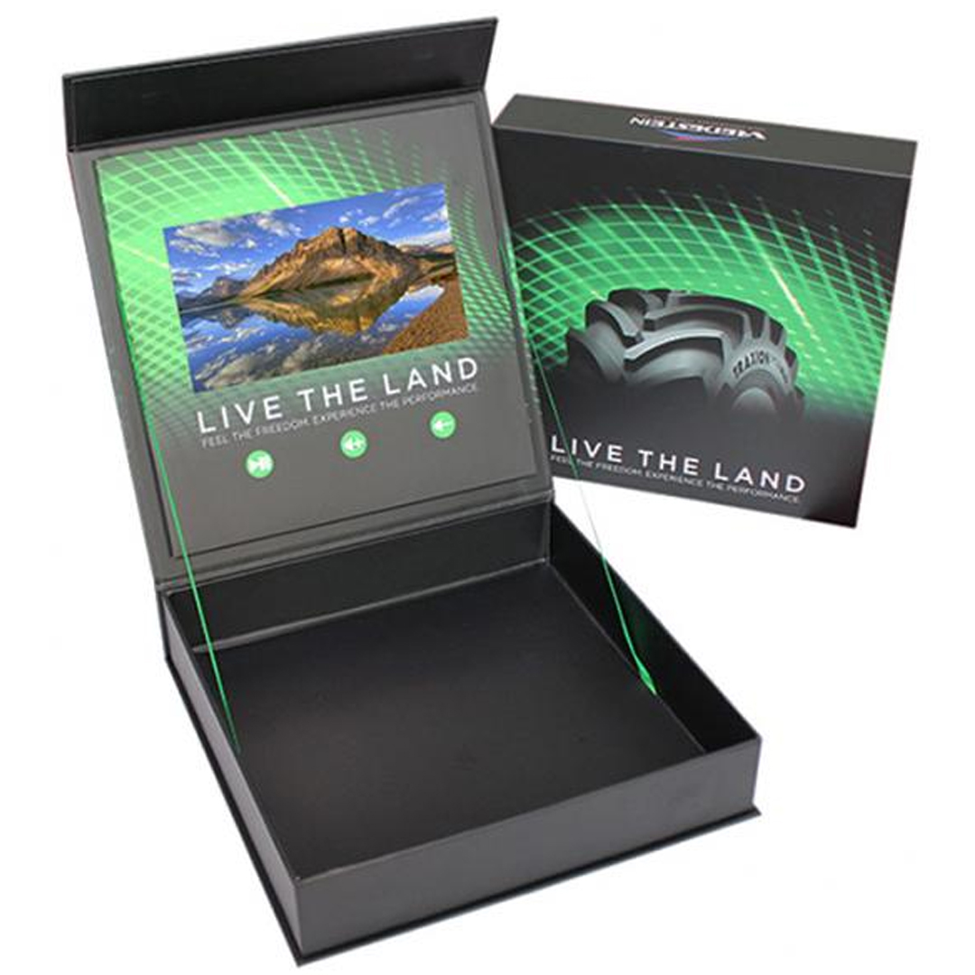 LCD box with EVA foam filling