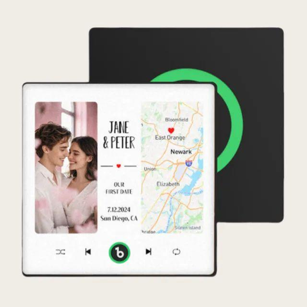 Invitación Imán para nevera con sonido