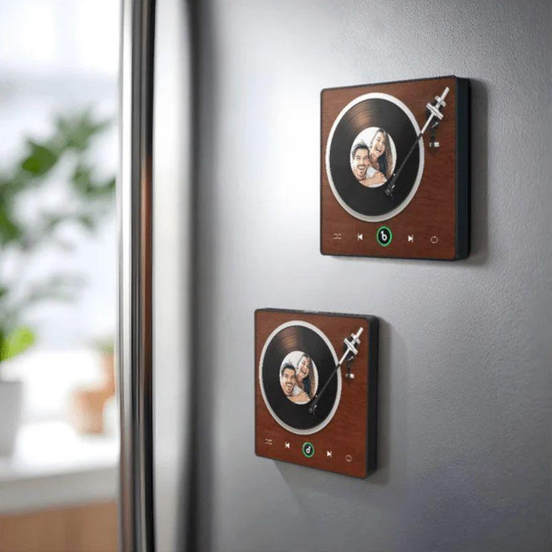 Invitación Imán para nevera con sonido