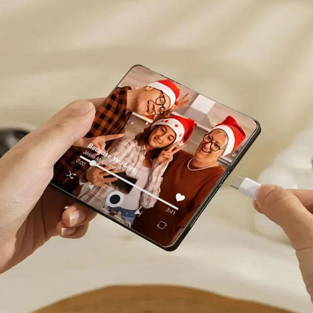 Invitación Imán para nevera con sonido