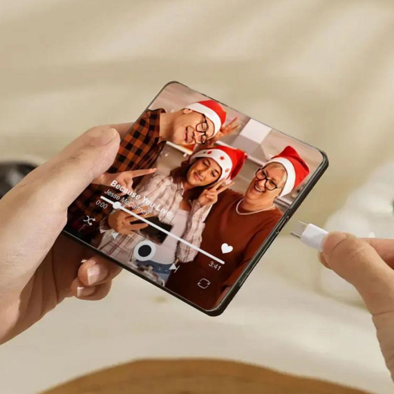 Invitación Imán para nevera con sonido