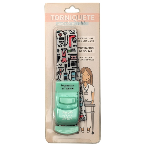 Torniquete compresor elástico