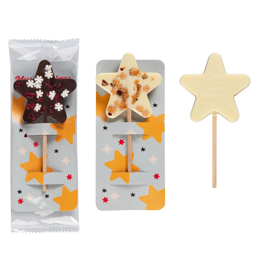 Piruletas de chocolate de 25 grs