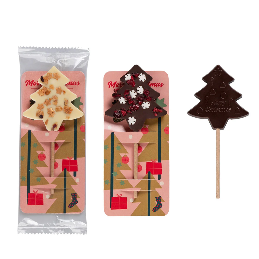 Piruletas de chocolate de 25 grs