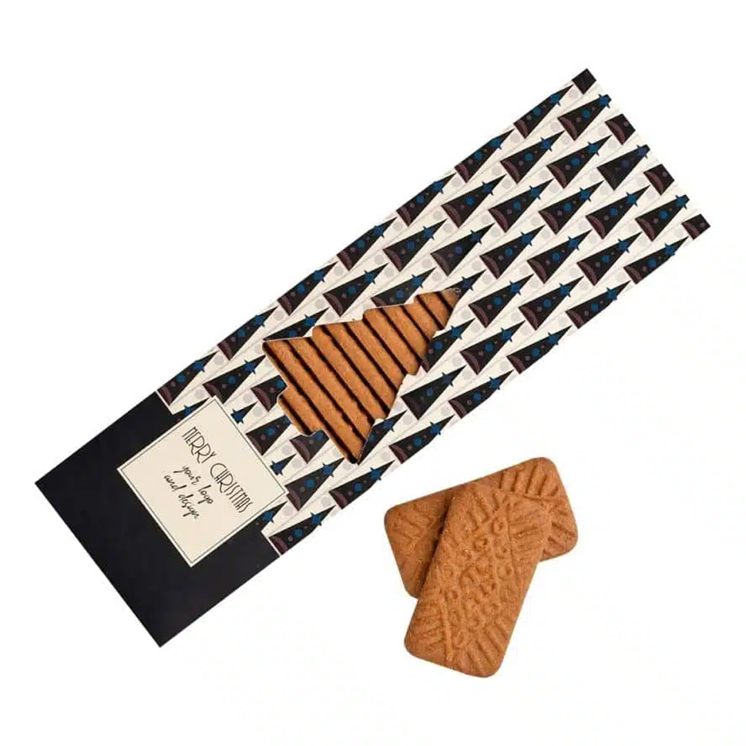 Promotional caramel and spice cookies
