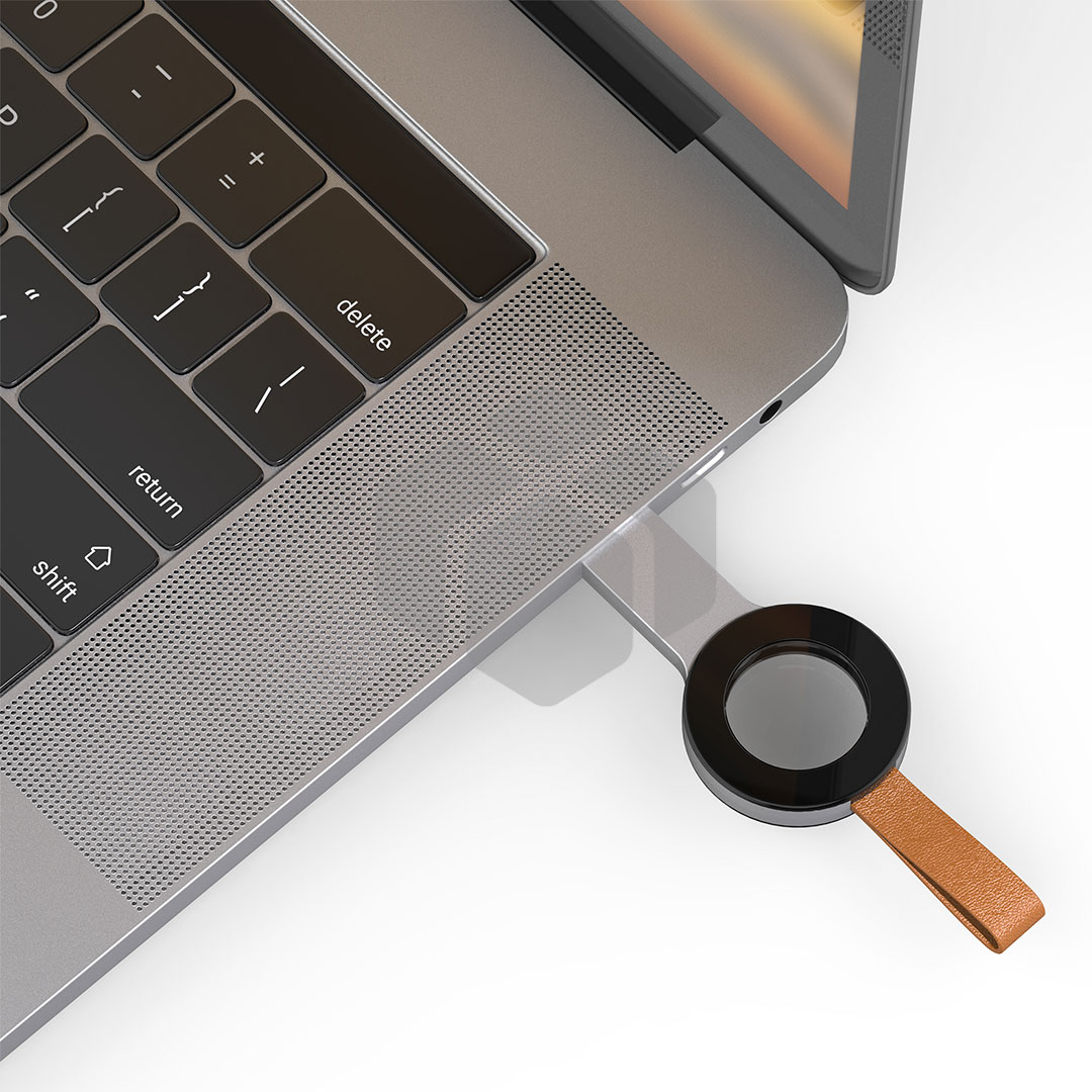 USB personalizado con LED acrílico