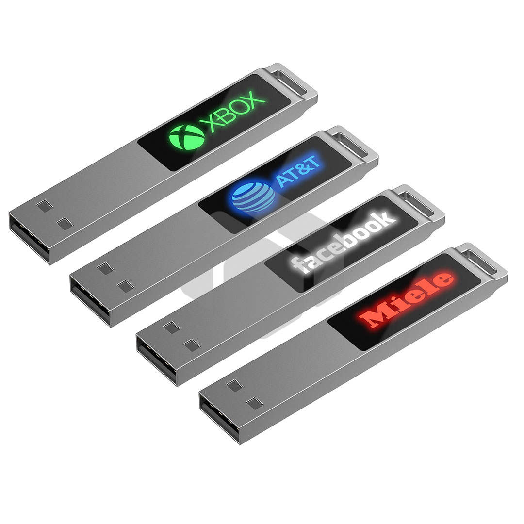 USB Slim con LED