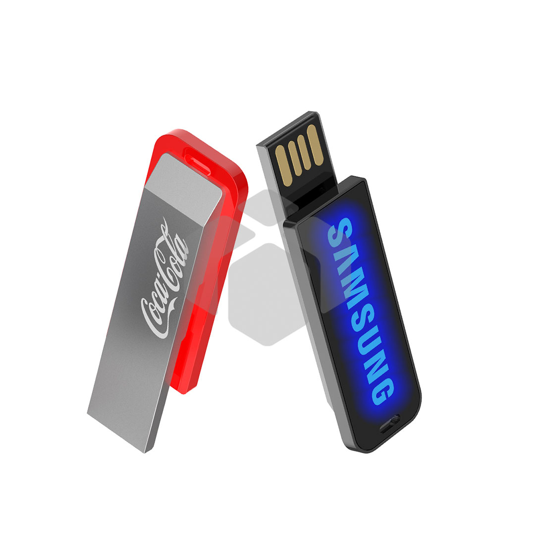 USB Clip con luz LED