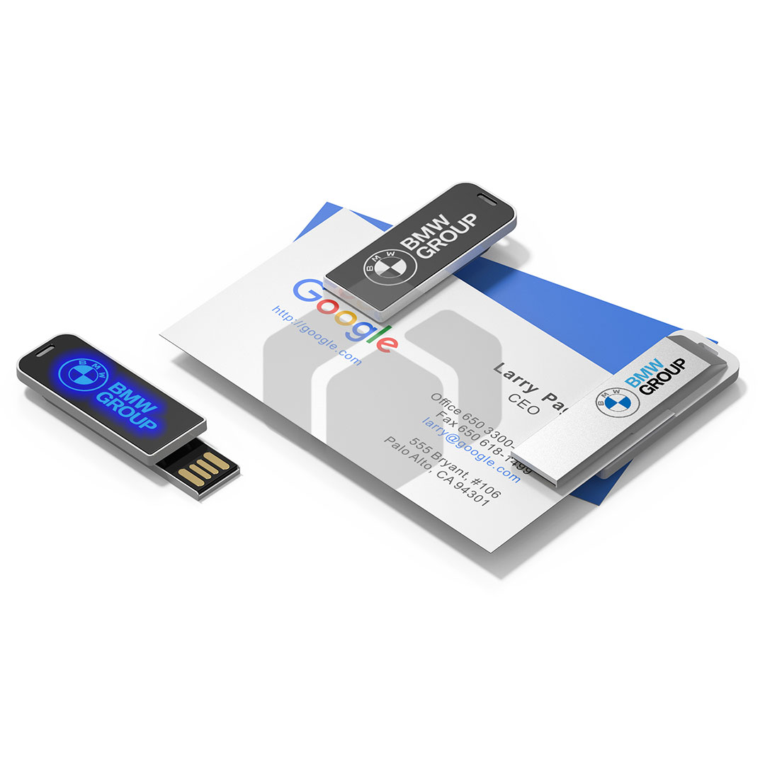 USB Clip con luz LED