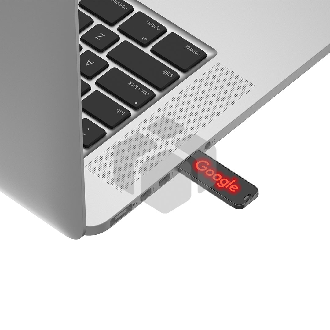 USB Clip con luz LED
