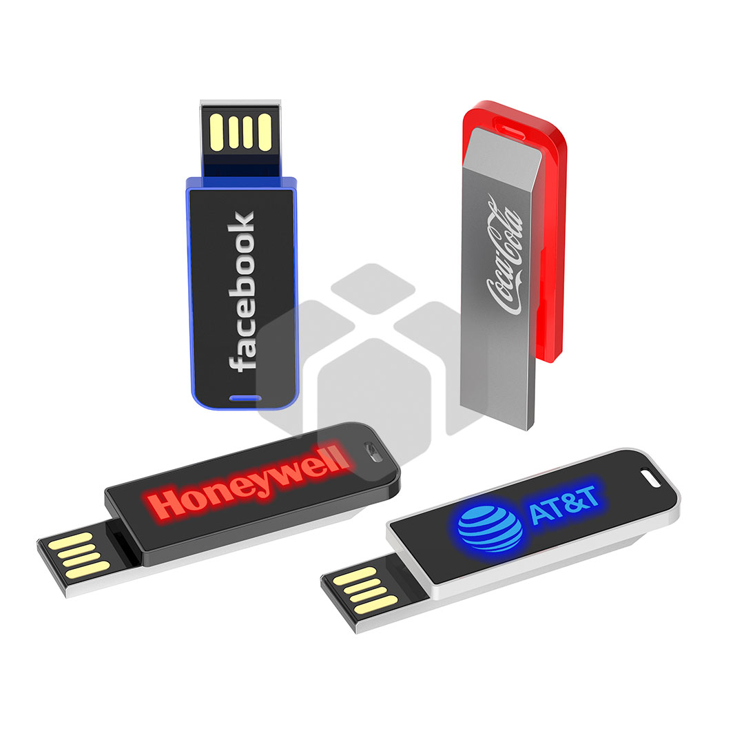 USB Clip con luz LED