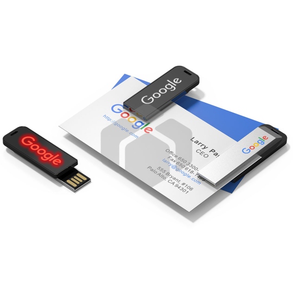 USB Clip con luz LED